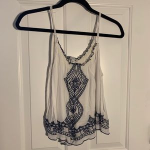 Youthful cropped tank